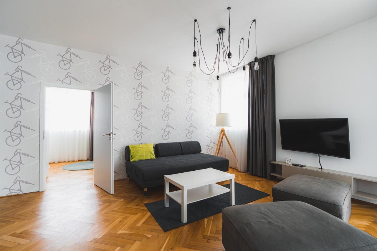 Veleslavin Apartments Prag Exterior foto