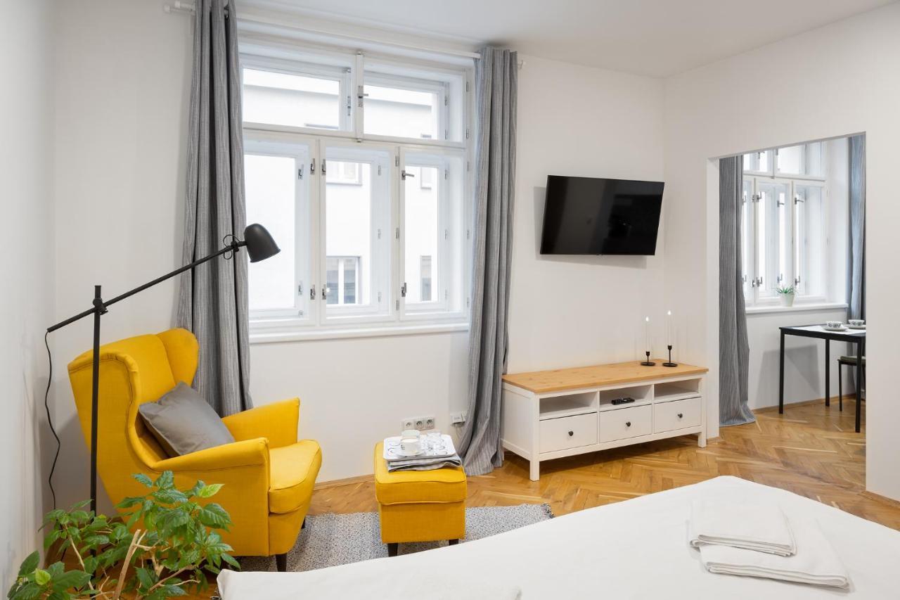 Veleslavin Apartments Prag Exterior foto