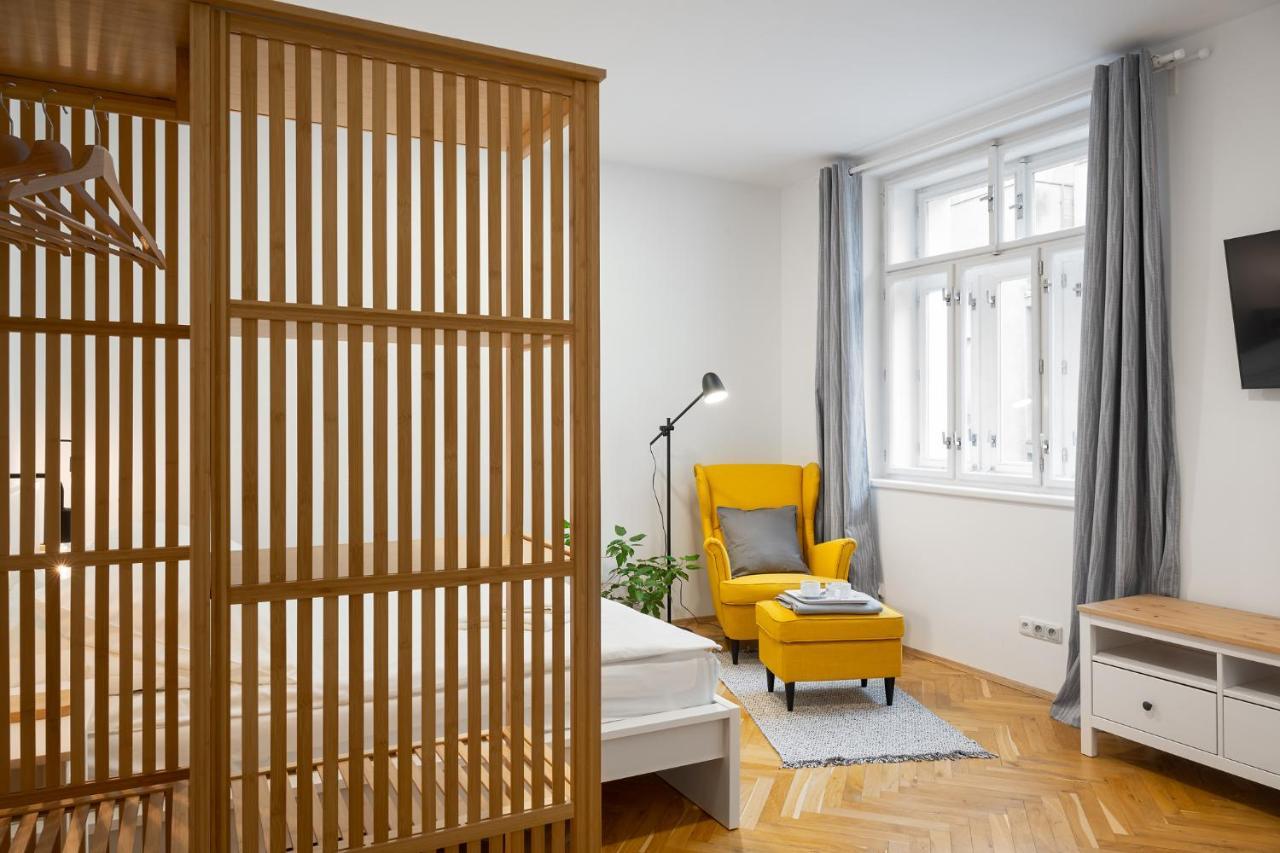 Veleslavin Apartments Prag Exterior foto