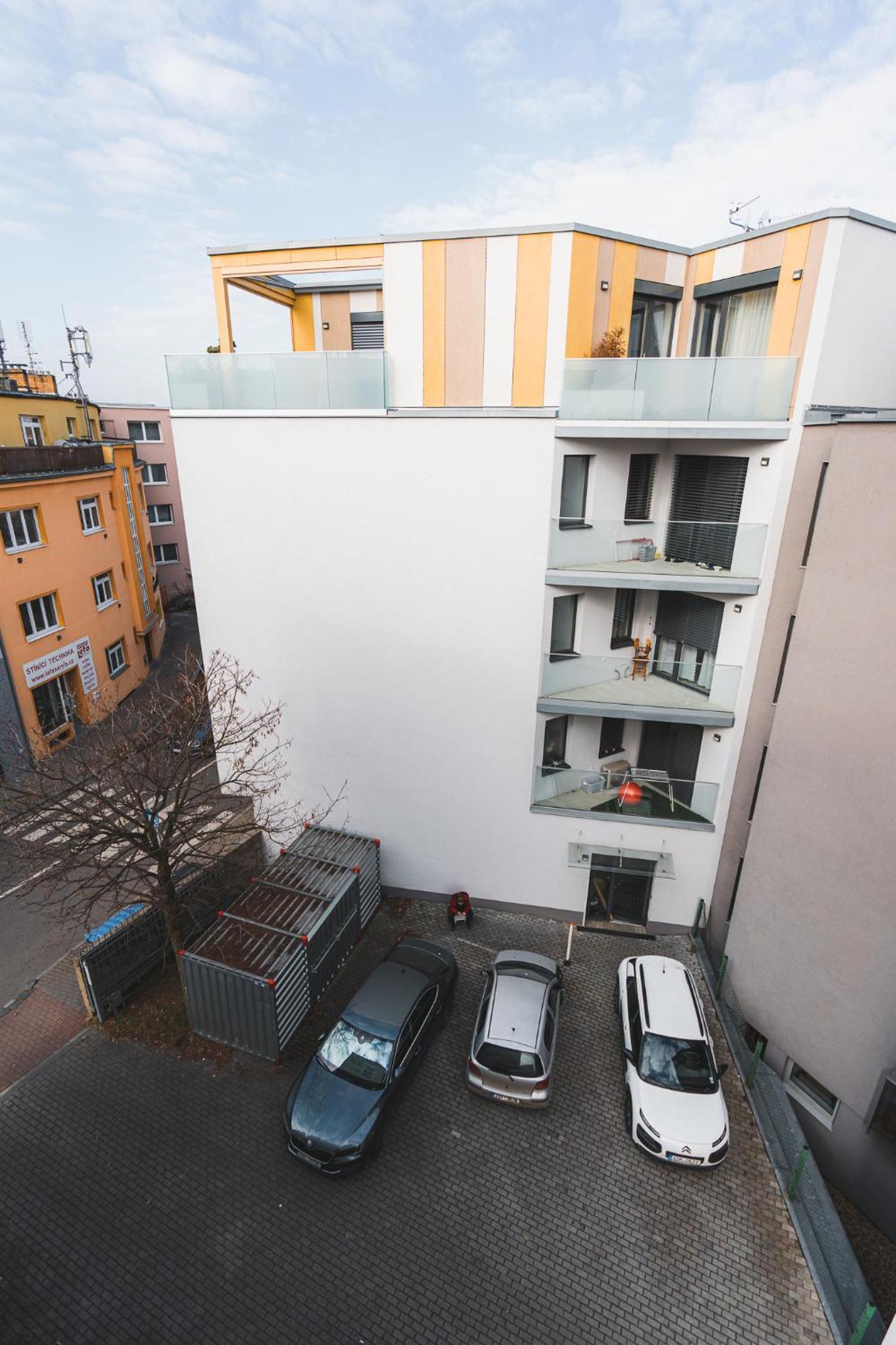 Veleslavin Apartments Prag Exterior foto