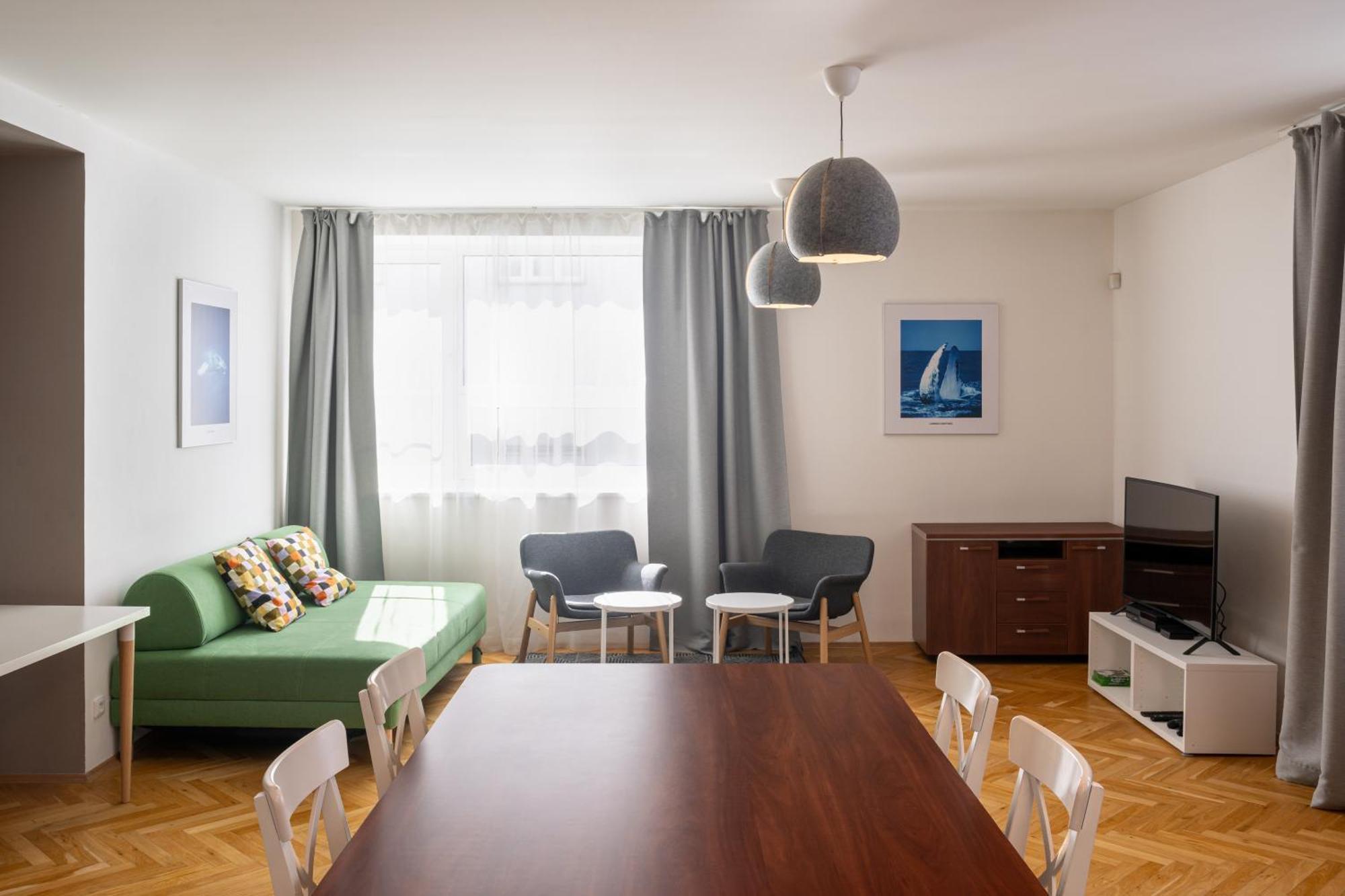 Veleslavin Apartments Prag Exterior foto