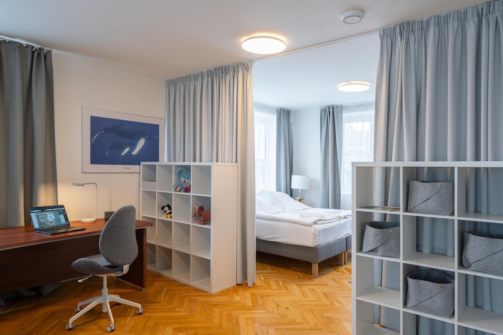Veleslavin Apartments Prag Exterior foto